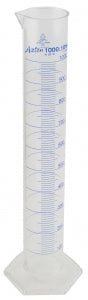 Dynalon Azlon Plastic Cylinders - PMP PRINTED GRAD CYLINDER 1000 ML CS/4 - 537805-1000