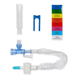 Medline ClearPro Closed Suction Catheter - ClearPro Double Swivel Closed Suction Catheter with Tracheostomy Connection, 12 Fr - DYNCPDS12T