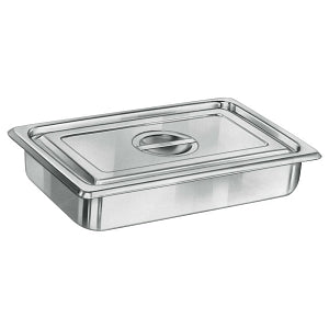 Polarware Company Stainless Steel Tray Covers - Stainless Steel Tray Cover, 16-5/8" x 10-1/8" x 1-1/4", Compatible with Trays DYND05E1650Z and DYND05E1654Z - 1650-2