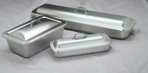 Polarware Company Stainless Steel Catheter Trays - Stainless Steel Catheter Tray, 8-3/4" x 3-5/16" x 1-1/2", Compatible with Cover DYND05832Z - 83