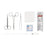 Medline General Purpose Trays with COMFORT LOOP Instruments - General-Purpose Tray, Curved Forceps, Sterile - DYND07600