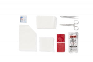 Medline Incision and Drainage Trays with COMFORT LOOP Instruments - Incision and Drainage Tray - DYND07700