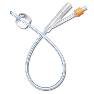 Medline SelectSilicone 100% Silicone Foley Catheters - Foley Catheter, 100% Silicone, 16 Fr, 30 mL, 2-Way - DYND11532