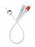 Medline Pediatric 100% Silicone Foley Catheters - 100% Silicone 2-Way Foley Catheter, 8 Fr, 3 mL Size, 5 mL Maximum Inflation - DYND11553