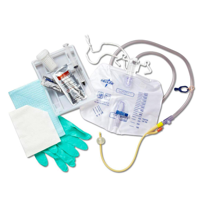Two Layer Silicone-Elastomer Coated Foley Catheter Trays