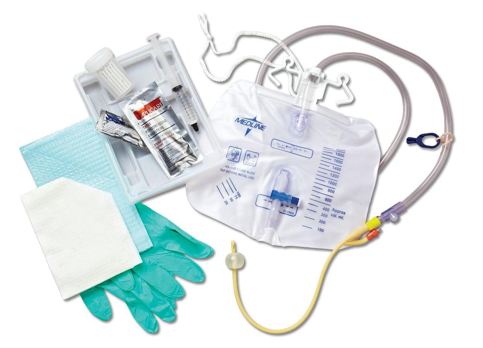 Two Layer Silicone-Elastomer Coated Foley Catheter Trays