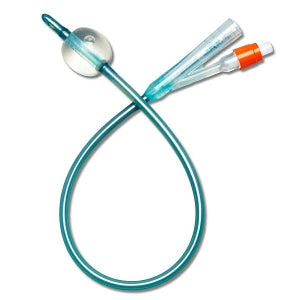 Medline Silvertouch 100% Silicone Foley Catheters - Foley Catheter, Silvertouch, 100% Silicone, 14 Fr, 10 mL, 2-Way - DYND141014