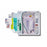 Medline Silvertouch 100% Silicone 1-Layer Foley Catheter Tray / Urine Meter - One-Layer Tray with 400 mL Urine Meter with 2, 500 mL Drain Bag and Silvertouch 100% Silicone Foley Catheter, 18 Fr, 10 mL - DYND160518