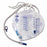 Medline Urine Meters - Urine Meter 400 mL with Drain Bag 2, 500 mL, Luer Lock, Metal Clamp - DYND27403