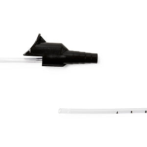 Medline Open-Suction Sleeved Catheters - 10 Fr Open-Suction Sleeved Suction Catheter with Cup, Whistle Tip - DYND40700F