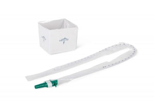 Medline Open-Suction Sleeved Catheters - 14 Fr Open-Suction Sleeved Suction Catheter with Cup, Whistle Tip - DYND40702F