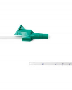 Medline Open Suction Catheter Kits - Suction Catheter Kit with 2 Gloves, Whistle Tip, 14 Fr - DYND40972