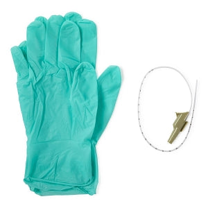 Medline Open Suction Rigid Trays with Catheter and Gloves - Mini Suction Catheter Tray with Pair of Gloves, 6 Fr - DYND40986