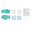 Medline Dry Skin Surgical Scrub Trays with Gauze - Dry Skin Scrub Tray with Gauze - DYND70664