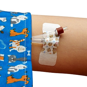 Medline Buddy the Brave Pediatric Foley Anchor Securement Device - Pediatric Foley Anchor, Buddy the Brave Print - DYND7600P