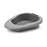 Medline Deluxe Fracture Bedpans - Deluxe Fracture Bedpan, Graphite - DYND80230A