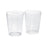Medline Intake Glasses - Graduated Flexible Plastic Intake Tumbler, Translucent, 9 oz. - DYND80450