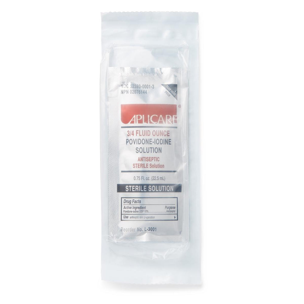 Sterile Povidone Iodine Liquid Pouches