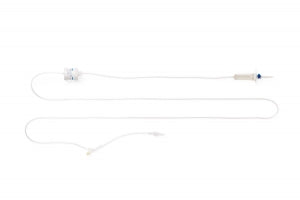 Medline IV Administration Sets - 15 Drop IV Administration Set with 1 Injection Port and Flow Control, 92" - DYNDTN1522
