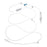 Medline IV Administration Sets - 15 Drop IV Administration Set with 3 Split-Septum Ports, 109" - DYNDTN1845