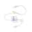 Medline Standard Bore IV Extension Sets - IV Extension Set with Flow Controller, One Injection Port, 20"L, 3.0 mL Priming Volume - DYNDTN2522