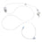 Medline IV Administration Sets - 15 Drop IV Administration Set with Flow Control 1 Needle-Free Port, 92" - DYNDTN2524