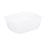 Medline Rectangular Plastic Washbasins - Rectangular Washbasin, 7.5 qt., Pigment-Free - DYNDE80342C