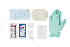 Medline Central Line Dressing Trays with Alcohol / PVP - Dressing Change Tray, Tegaderm - DYNJ03301A