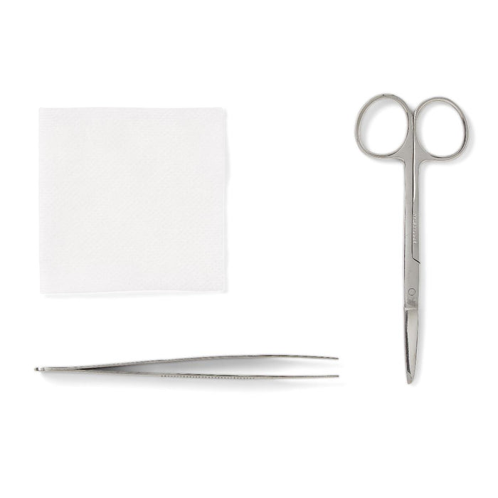 Suture Removal Trays with COMFORT LOOP Scissors
