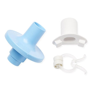 Medline Pulmonary Function Filters - 25.4 ID x 30.1 OD Pulmonary Function Filter with Mouthpiece and Noseclip - DYNJ758BMN