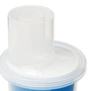 Medline High-Efficiency Filtered Heat and Moisture Exchangers (HME) - Straight High-Efficiency Filtered HME, No Port, Adult Small - DYNJAAHME11