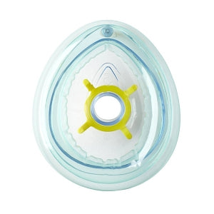 Medline Top Valve Anesthesia Masks - Anesthesia Mask with Top Valve, Flexible, Regular Adult, Size 5 - DYNJAAMASK35