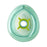 Medline Top Valve Anesthesia Masks - Anesthesia Mask with Top Valve, Flexible, Regular Adult, Size 5 - DYNJAAMASK35