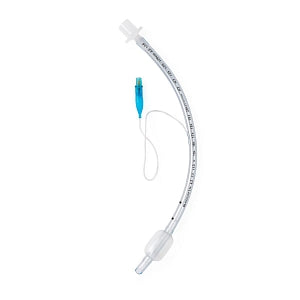 Medline Oral / Nasal Cuffed Endotracheal Tubes with Bull-Nose Tips - 7.0 mm HVLP Cuffed Oral / Nasal Endotracheal Tube with Murphy Eye and Bull-Nose Tip - DYNJAETC70