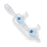 Medline Low-Torque Handle Manifolds - Right-Hand Orientation 250 PSI Manifold with Low-Torque Handle in "ON" Position, 2 Ports - DYNJMAN01LT