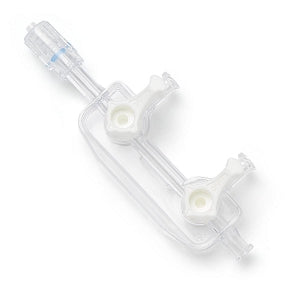 Medline Low-Torque Handle Manifolds - Right-Hand Orientation 250 PSI Manifold with Low-Torque Handle in "OFF" Position, 2 Ports - DYNJMAN02LT