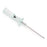 Medline Angiography Introducer Needles, 21G - Angiography 21G x 1" (2.5 cm) Introducer Needle, Bevel Indicator, Thin Wall, Green Hub - DYNJNDL2125T