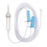 Medline Fluid Administration Sets w/Drip Chamber - Drip Chamber 135" (342.90 cm) Standard Bore Non-Vented Filtered Fluid Administration IV Set - DYNJNVFD136