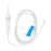 Medline Fluid Administration Sets w/Drip Chamber - Drip Chamber 60" (152.40 cm) Standard Bore Non-Vented Filtered Fluid Administration IV Set - DYNJNVFD60