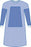Medline Sterile Fabric-Reinforced Aurora Surgical Gowns, Set-In Sleeve - Aurora Fabric-Reinforced Gown, Size L - DYNJP2704