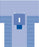 Laparotomy Surgical  T-Drape with Instrument Pad