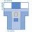 Medline Cesarean Section Surgical Drape with Pouch and Fenestration - Fenestrated C-Section Drape with Clear Screen, Wire - DYNJP6106