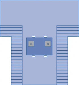 Medline Bilateral Limb Surgical T-Drape - Bilateral Limb T-Drape, Sterile - DYNJP8006