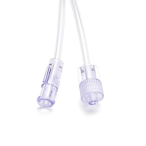 Medline Pressure Monitoring Tubing, Male to Female - Pressure Monitoring Tubing with Fixed Male Luer Lock and Female Fitting, Low Pressure, 24" L - DYNJPMTBG24MF