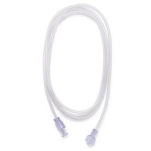 Medline Pressure Monitoring Tubing, Male to Female - Pressure Monitoring Tubing with Fixed Male Luer Lock and Female Fitting, Low Pressure, 24" L - DYNJPMTBG24MF