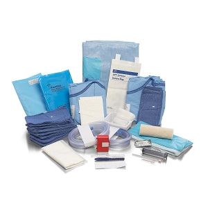 Medline Sterile Arthroscopy Knee Tray VI - Lower Extremity Packs, Standard, Knee Arthroscopy VI - DYNJS0816