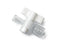 Medline One-Way Stopcocks - 1-Way Stopcock with ON Handle Position, Low Pressure, Rotating Adapter Male Luer Lock, Female Fitting, 200 PSI - DYNJSC101