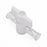 Medline One-Way Stopcocks - 1-Way Stopcock with ON Handle Position, Low Pressure, Female / Female Fitting, 45 PSI - DYNJSC1FF