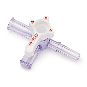 Medline 4-Way Stopcocks - Low-Pressure 45 PSI Low-Profile 4-Way Stopco ...