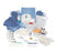 Medline Catheter Lab Surgical Tray I - Catheter Lab Surgical Tray I - DYNJSCATH1